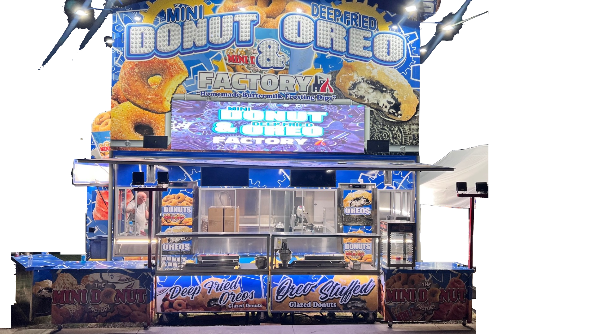 Mini donut food truck in Vancouver